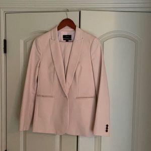 JCrew light pink suit
